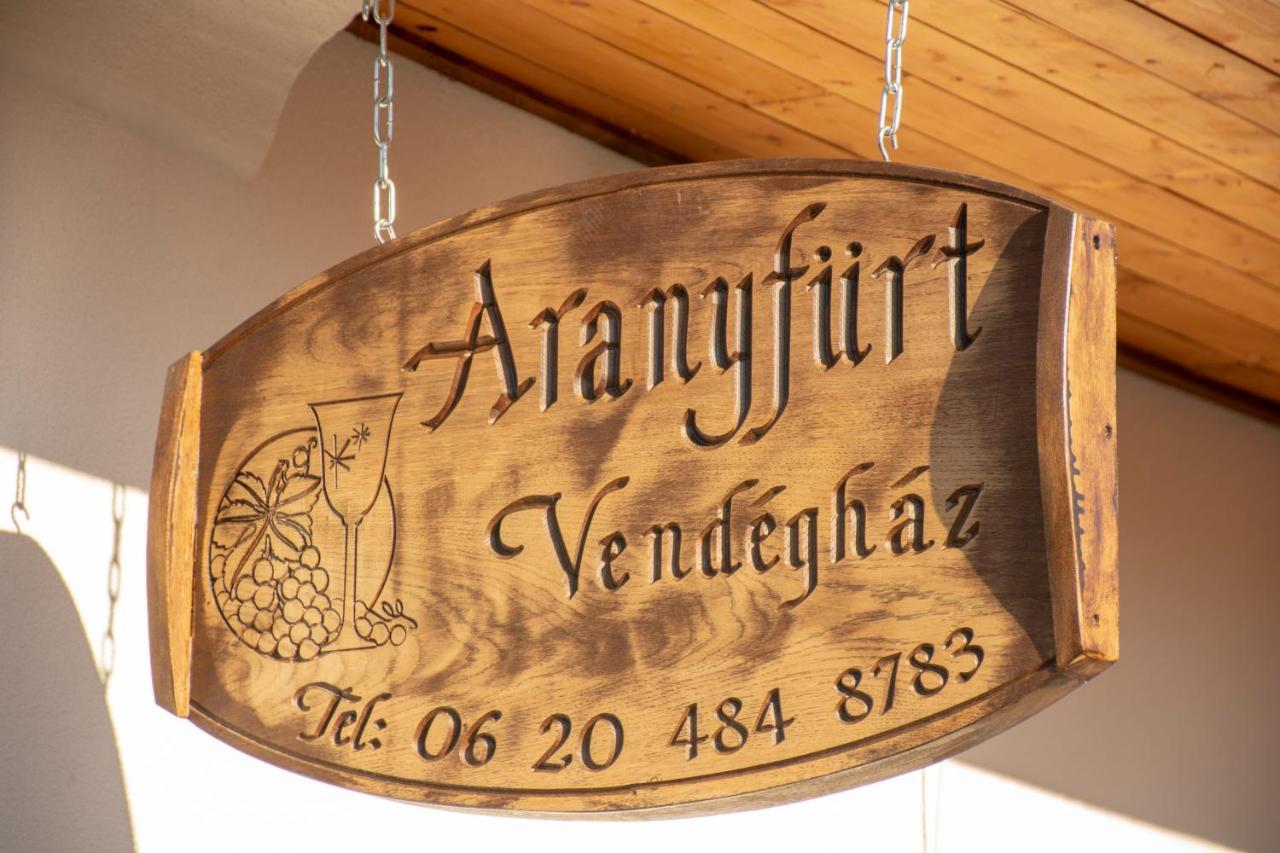 Aranyfürt Vendégház Tokaj Exterior foto